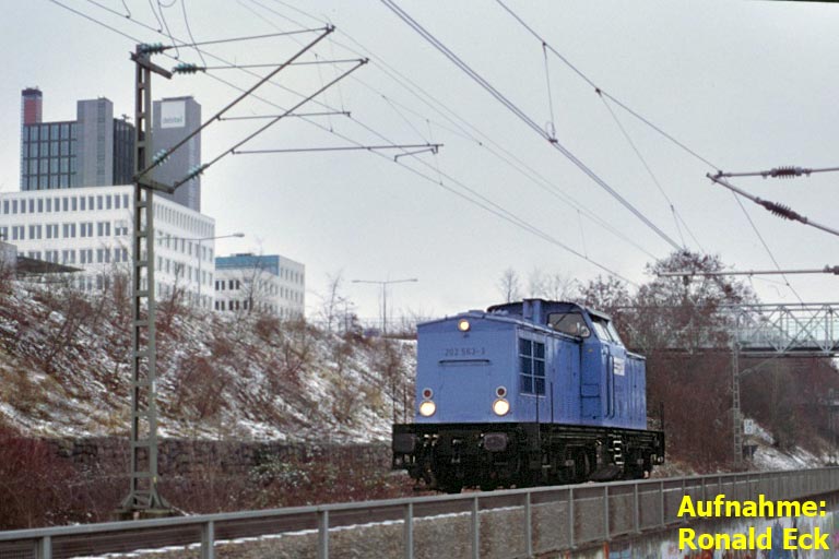 202 563 bei km 14,2 (Januar 2005)