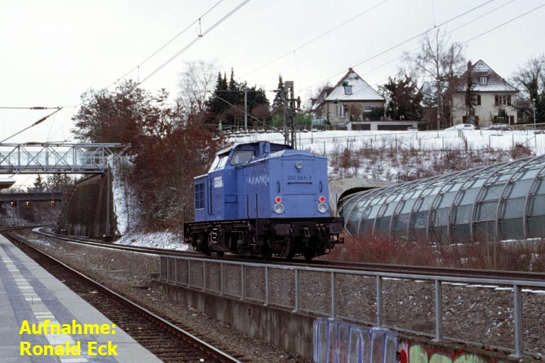 202 563 bei km 14,4 (Januar 2005)