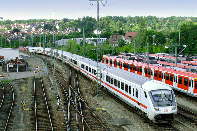 Leerzug aus Cisalpino-Ersatzzug (August 2005)