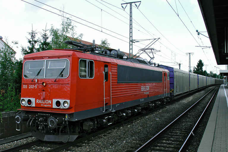 155 202 mit CS 62323 bei km 16,8 (Juli 2006)