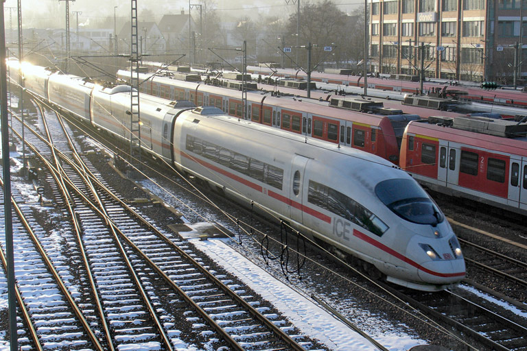 406 007 bei km 16,0 (Januar 2006)