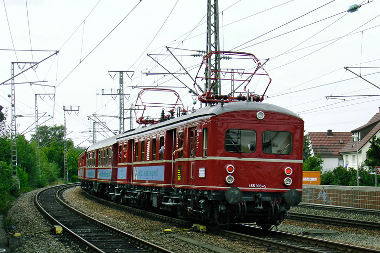 465 006 mit DPE 88824 bei km 16,6 (Juli 2006)