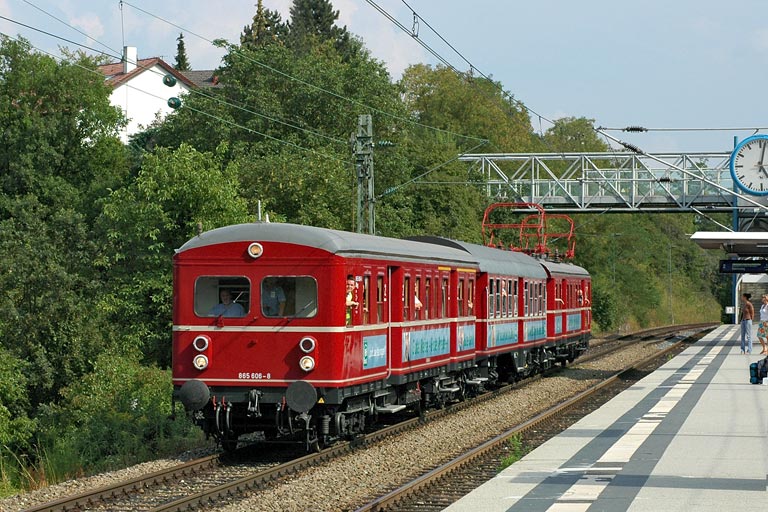 865 606 mit DPE 88824 bei km 14,2 (Juli 2006)