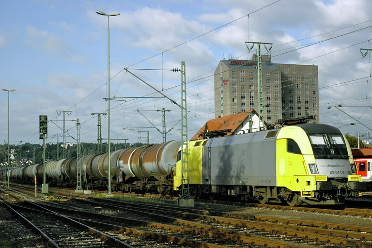 ES 64 U2-095 bei km 15,6 (September 2006)