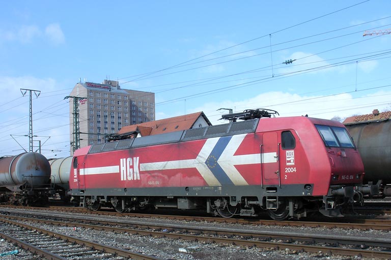 HGK 145-Cl 014 bei km 15,6 (April 2006)