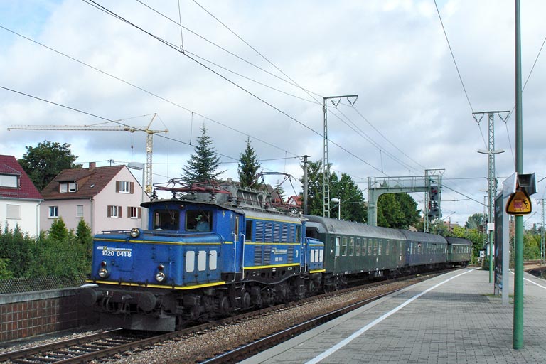 MWB 1020 041 mit DPE 91041 bei km 16,6 (August 2006)