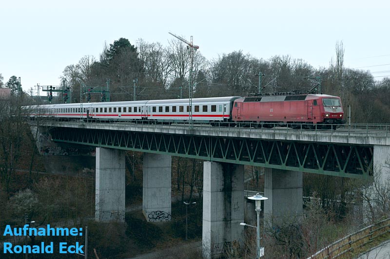 120 142 bei km 14,6 (Februar 2007)