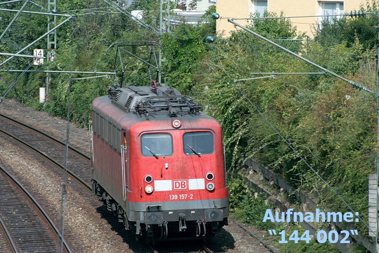 139 157 bei km 14,8 (August 2007)