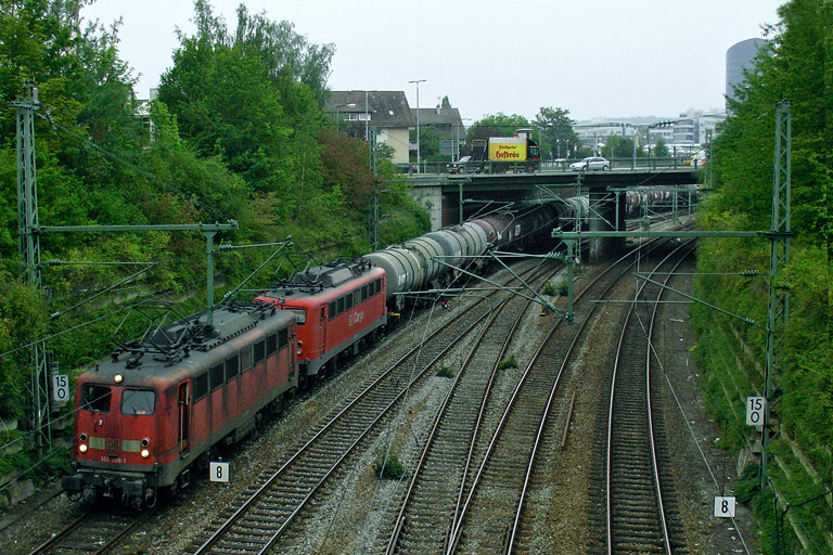 140 788 und 140 790 bei km 15,0 (August 2007)