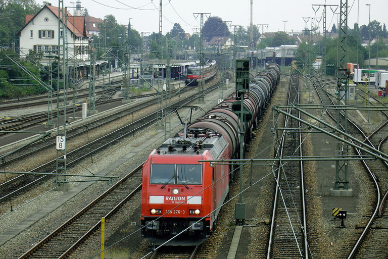 185 276 bei km 15,8 (August 2007)