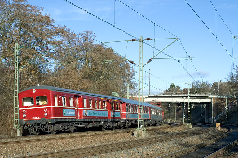 465 006/865 606 bei km 14,6 (Januar 2007)