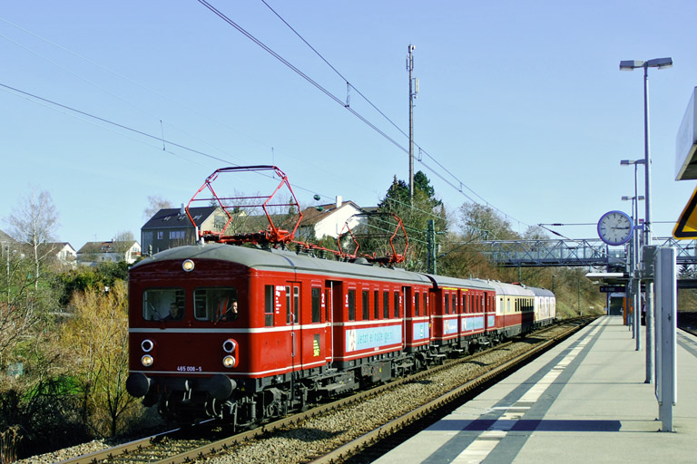 465 006/865 606 als DPE 91817 bei km 14,2 (M&auml;rz 2007)