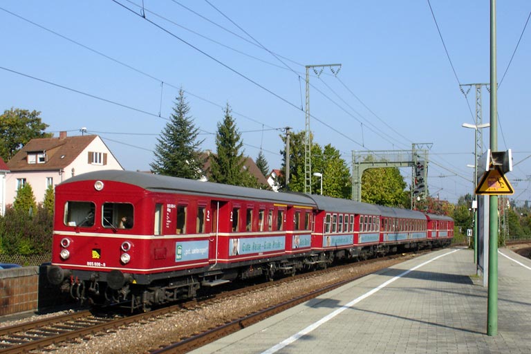 465 006/865 606 als DPE 80088 bei km 16,6 (September 2007)