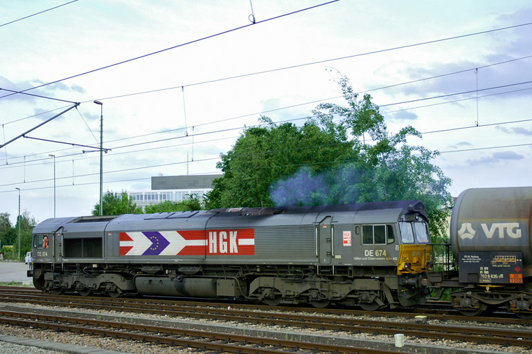HGK DE 674 bei km 15,8 (Mai 2007)
