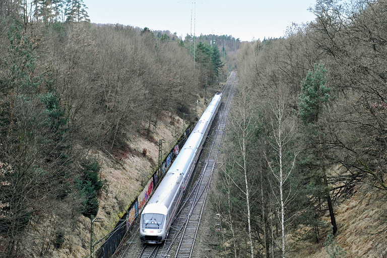 IC 2802 bei km 18,0 (Januar 2007)