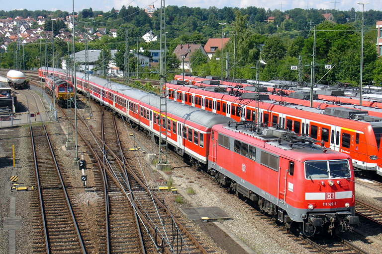 111 165 bei km 16,0 (Juni 2008)