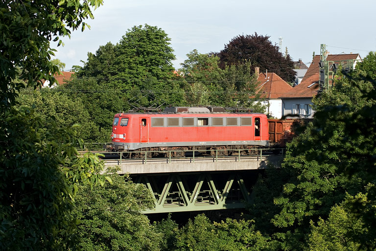 139 552 mit FZT 56173 bei km 14,6 (Juli 2008)