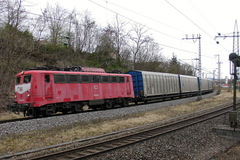 140 024 mit CS 61783 bei km 17,2 (M&auml;rz 2008)
