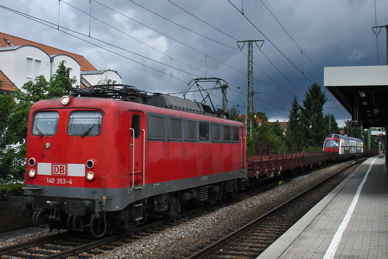 140 353 bei km 16,8 (Juli 2008)