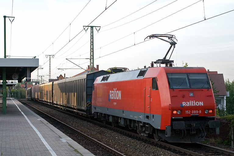152 089 mit CSQ 60084 bei km 16,8 (September 2008)