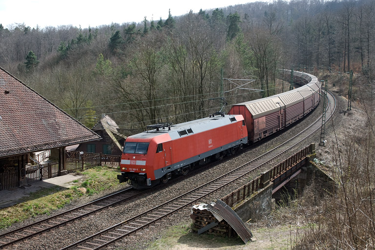 152 169 mit CSQ 60082 bei km 11,2 (April 2008)