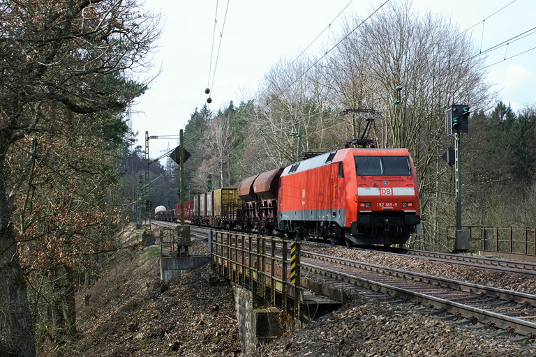 152 169 mit FE 45175 bei km 18,2 (April 2008)