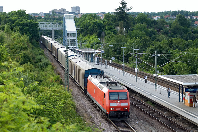 185 065 mit CS 61781 bei km 14,2 (Juli 2008)