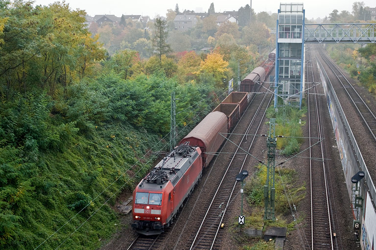 185 087 mit FE 44698 bei km 14,0 (Oktober 2008)