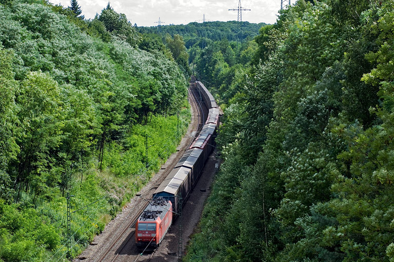185 091 mit CSQ 60080 bei km 20,2 (August 2008)