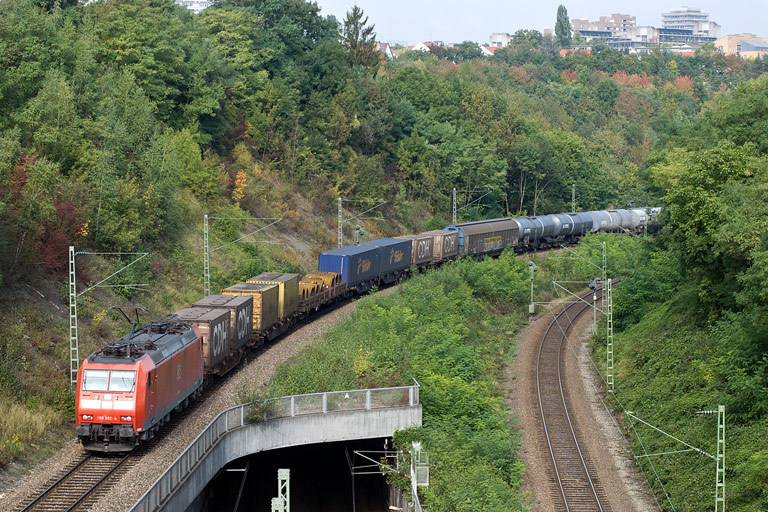 185 092 mit FE 45175 bei km 13,8 (September 2008)