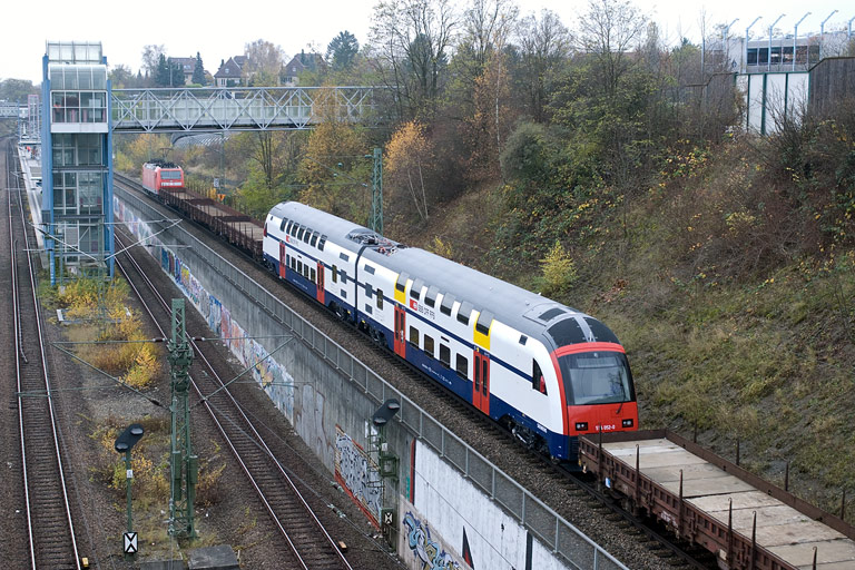 185 092 bei km 13,8 (November 2008)