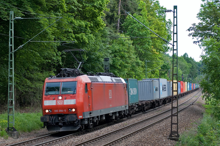 185 094 bei km 18,6 (Mai 2008)