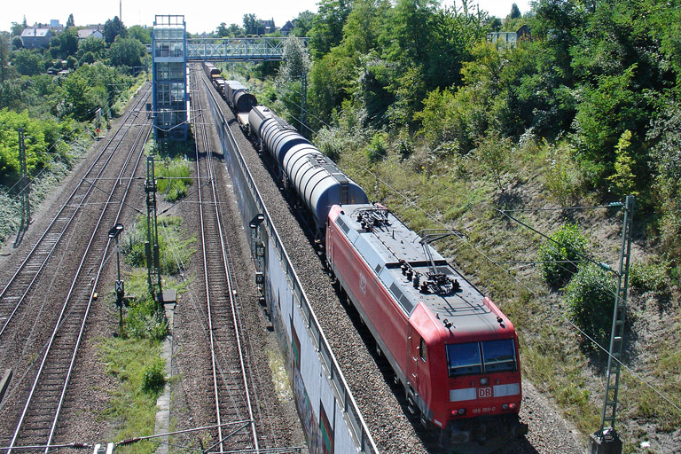 185 150 mit FE 45175 bei km 13,8 (August 2008)