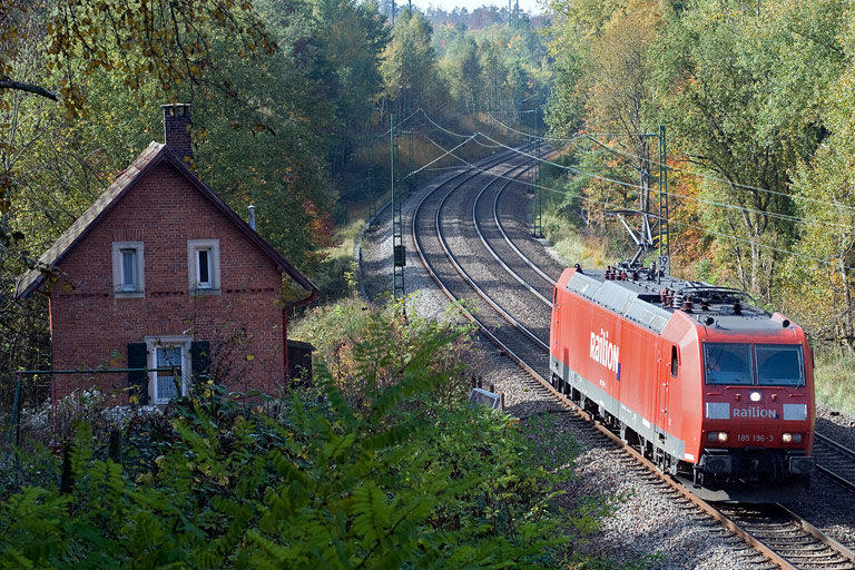 185 196 bei km 19,2 (Oktober 2008)