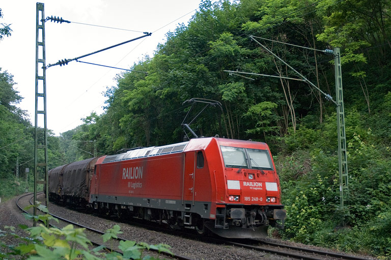 185 249 bei km 10,4 (Juni 2008)