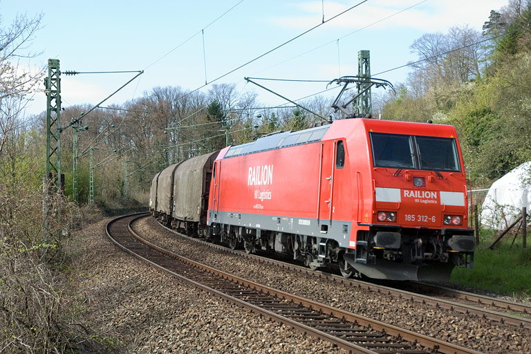 185 312 bei km 9,2 (April 2008)