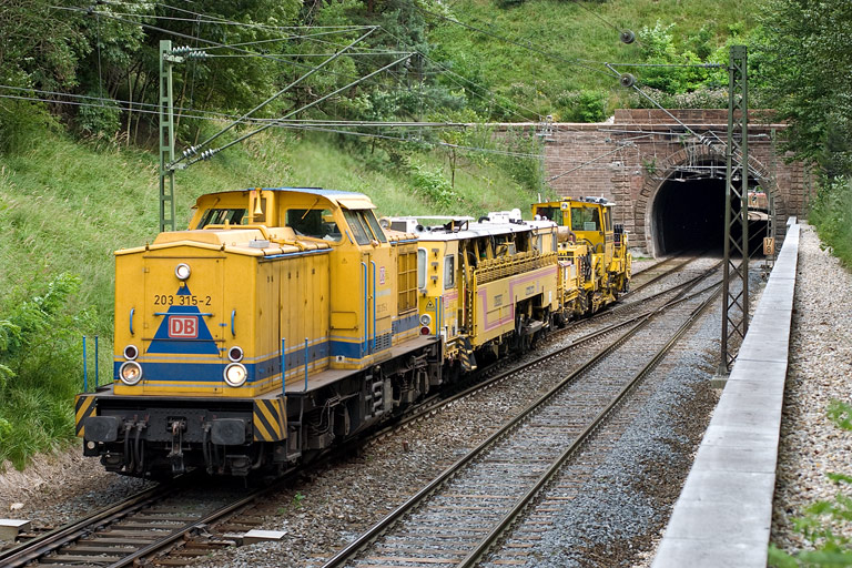 203 315 bei km 17,8 (August 2008)