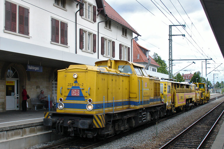 203 315 bei km 15,6 (August 2008)