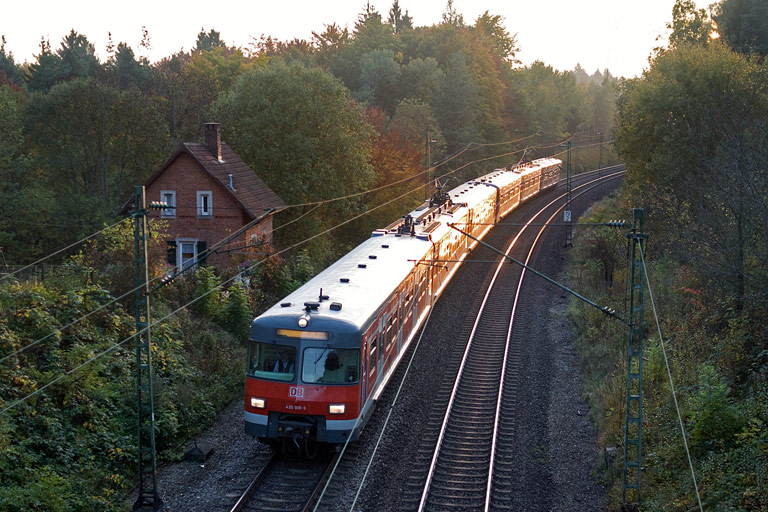 420 919 bei km 19,2 (Oktober 2008)