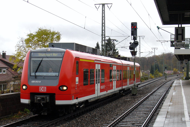 426 013 bei km 16,8 (Oktober 2008)