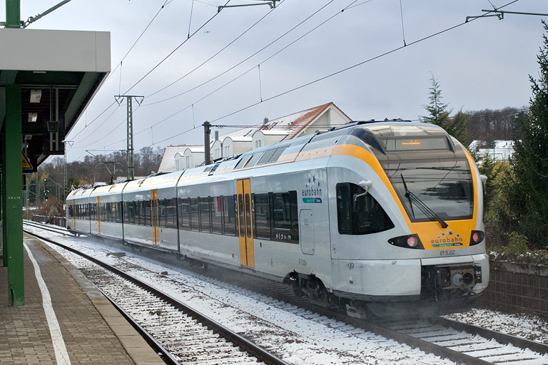 Cantus "Flirt" ET 5.11 als DbZ 92731 bei km 16,8 (November 2008)