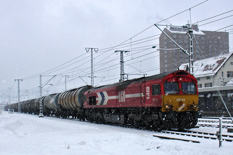 HGK DE 64 bei km 15,6 (Dezember 2008)