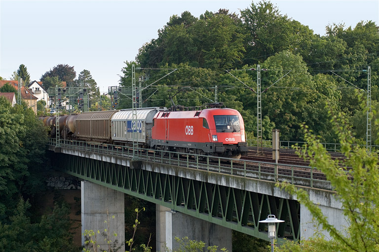 &Ouml;BB 1116 270 mit CFN 43199 bei km 14,6 (August 2008)
