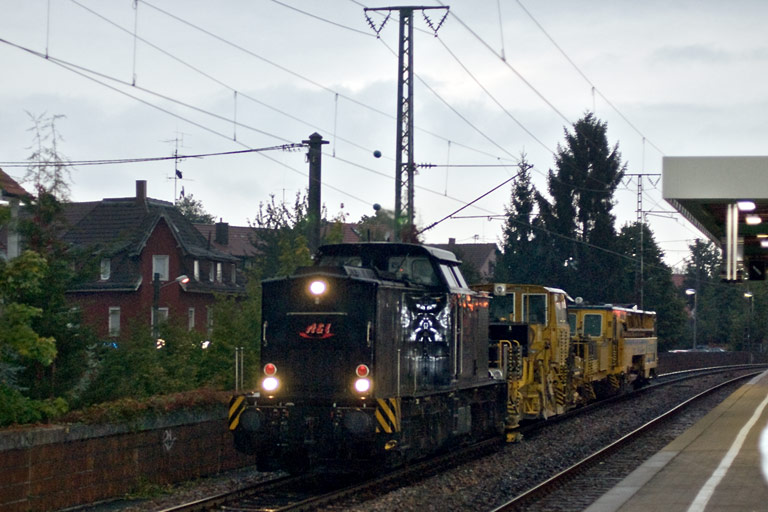 ex-DR 203 376 bei km 16,8 (September 2008)