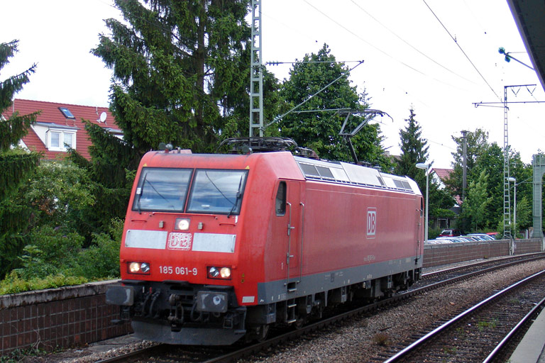 185 061 bei km 16,8 (Juli 2009)