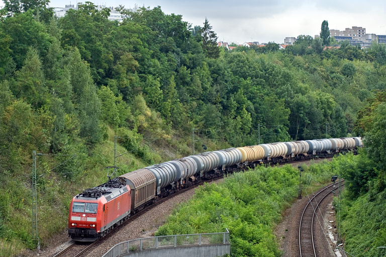 185 086 mit FE 45175 bei km 13,8 (August 2009)