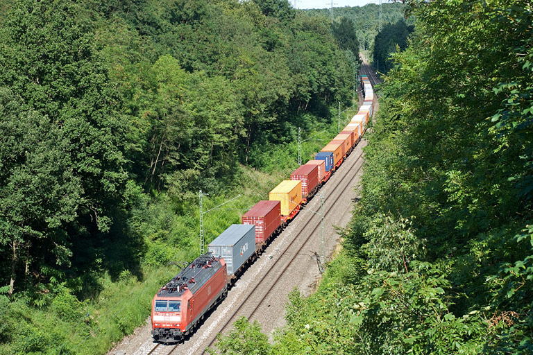 185 089 mit TEC 43169 bei km 20,2 (Juli 2009)
