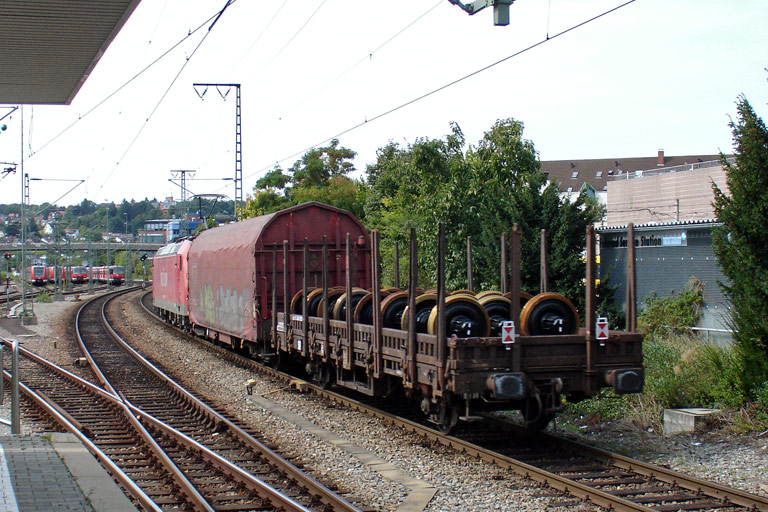 185 090 mit FE 45175 bei km 15,6 (September 2009)