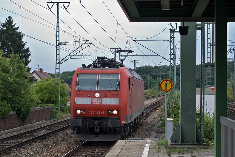 185 129 bei km 16,8 (August 2009)