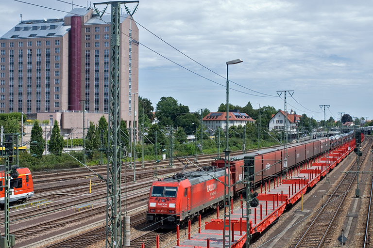 185 252 mit CSQ 60080 bei km 15,8 (Juli 2009)
